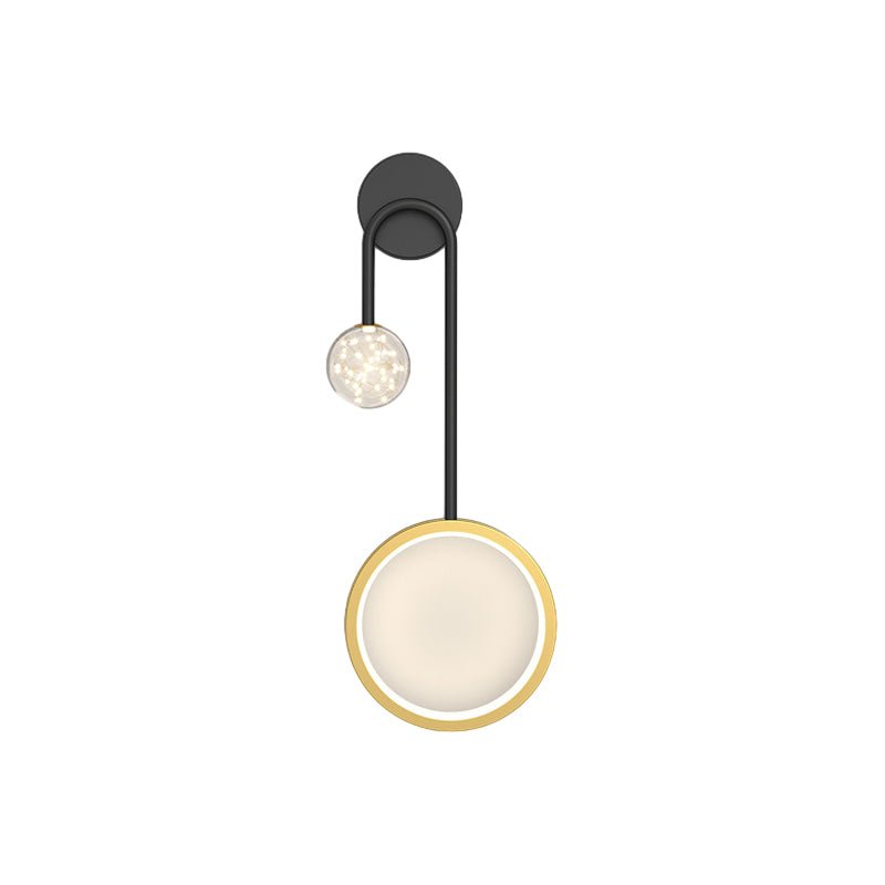 Creative Rings Stars 3 Step Dimming Modern Wall Lamp