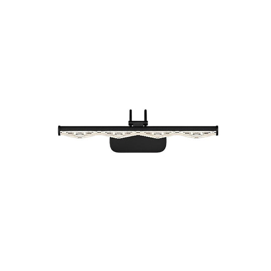 Crystal-Like Bathroom Vanity Light with Multi-Faceted Prismatic Acrylic Shade