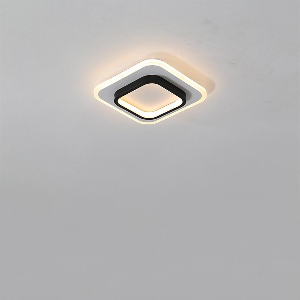 Double Square Shaped Flush Mount LED Ceiling Light for Kitchen Sink