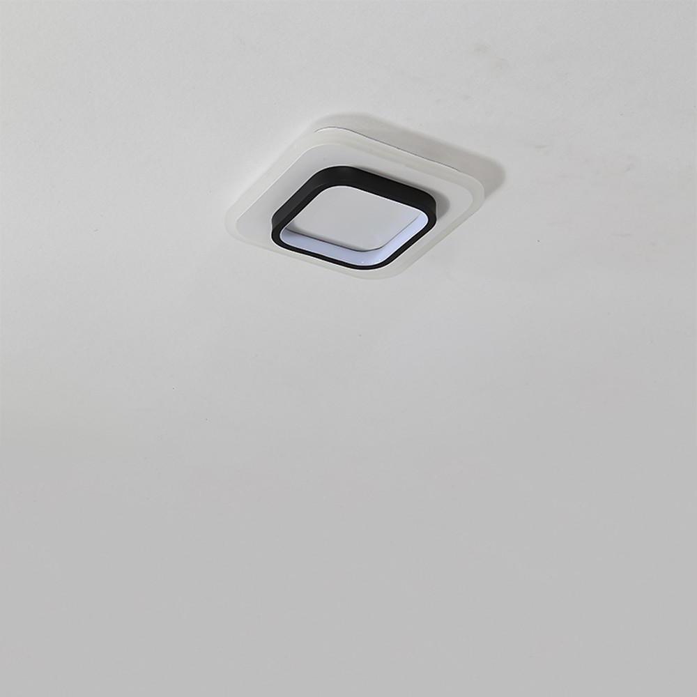 Double Square Shaped Flush Mount LED Ceiling Light for Kitchen Sink