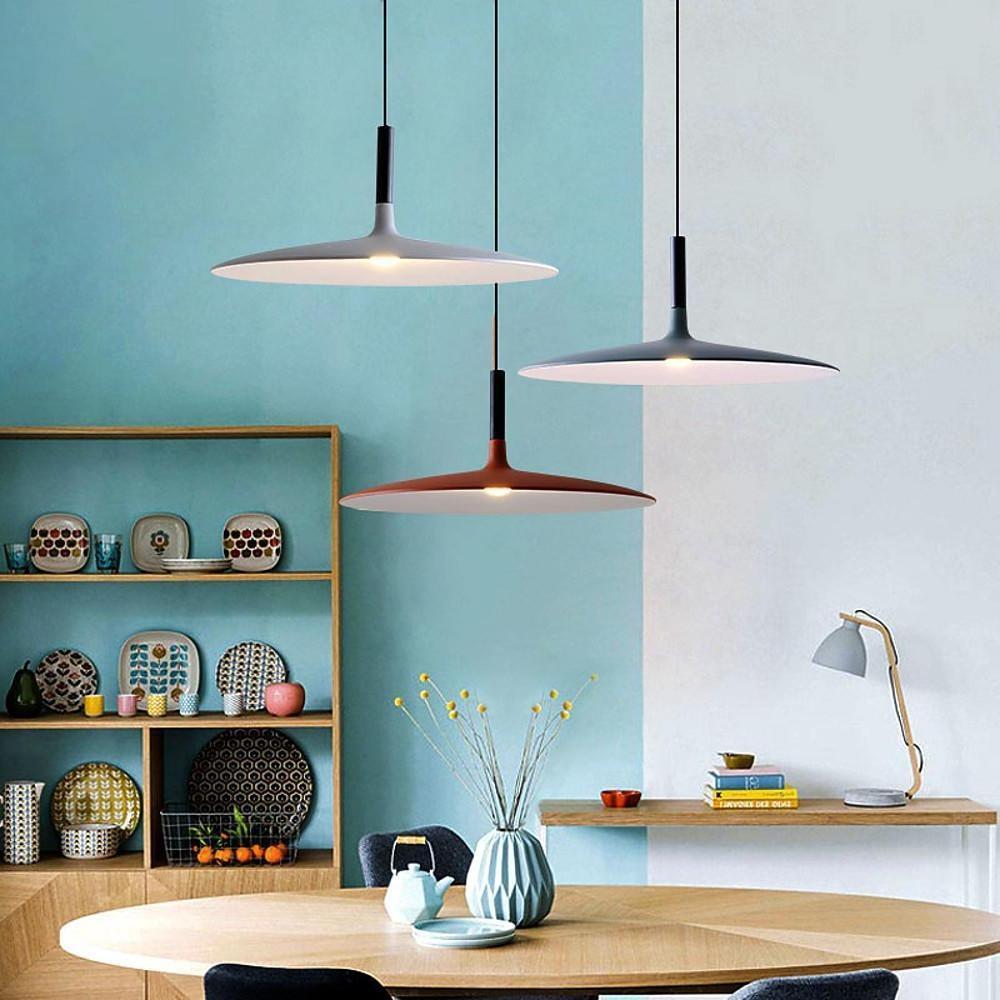 Flat Circular Industrial Pendant Light