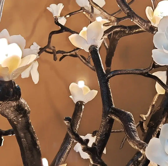 Nordic Ceramic &amp; Copper Branch Chandelier – Modern Luxury Lighting