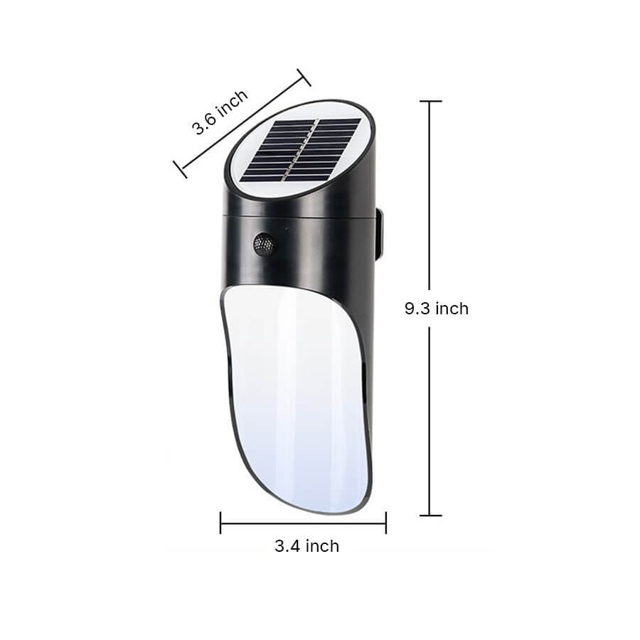 European Style Solar LED Outdoor Wall Lamp