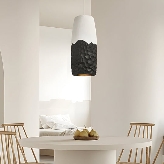 Handmade Sculpture HDPE Creative Wabi Sabi Japanese Style Pendant Light