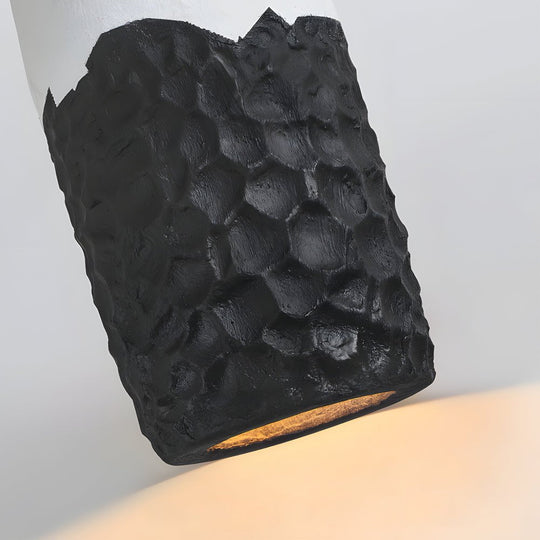 Handmade Sculpture HDPE Creative Wabi Sabi Japanese Style Pendant Light
