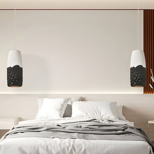 Handmade Sculpture HDPE Creative Wabi Sabi Japanese Style Pendant Light