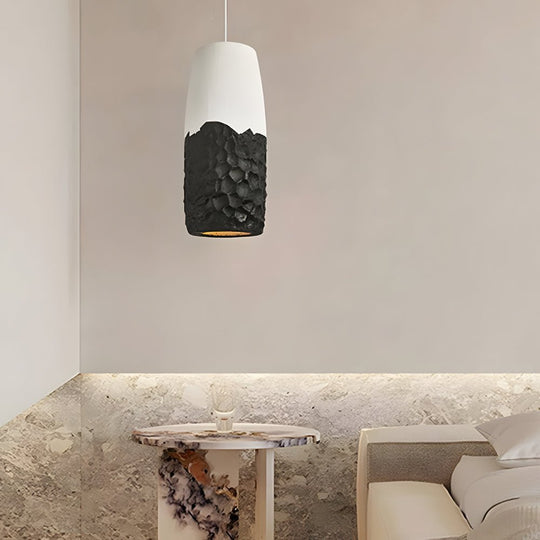 Handmade Sculpture HDPE Creative Wabi Sabi Japanese Style Pendant Light