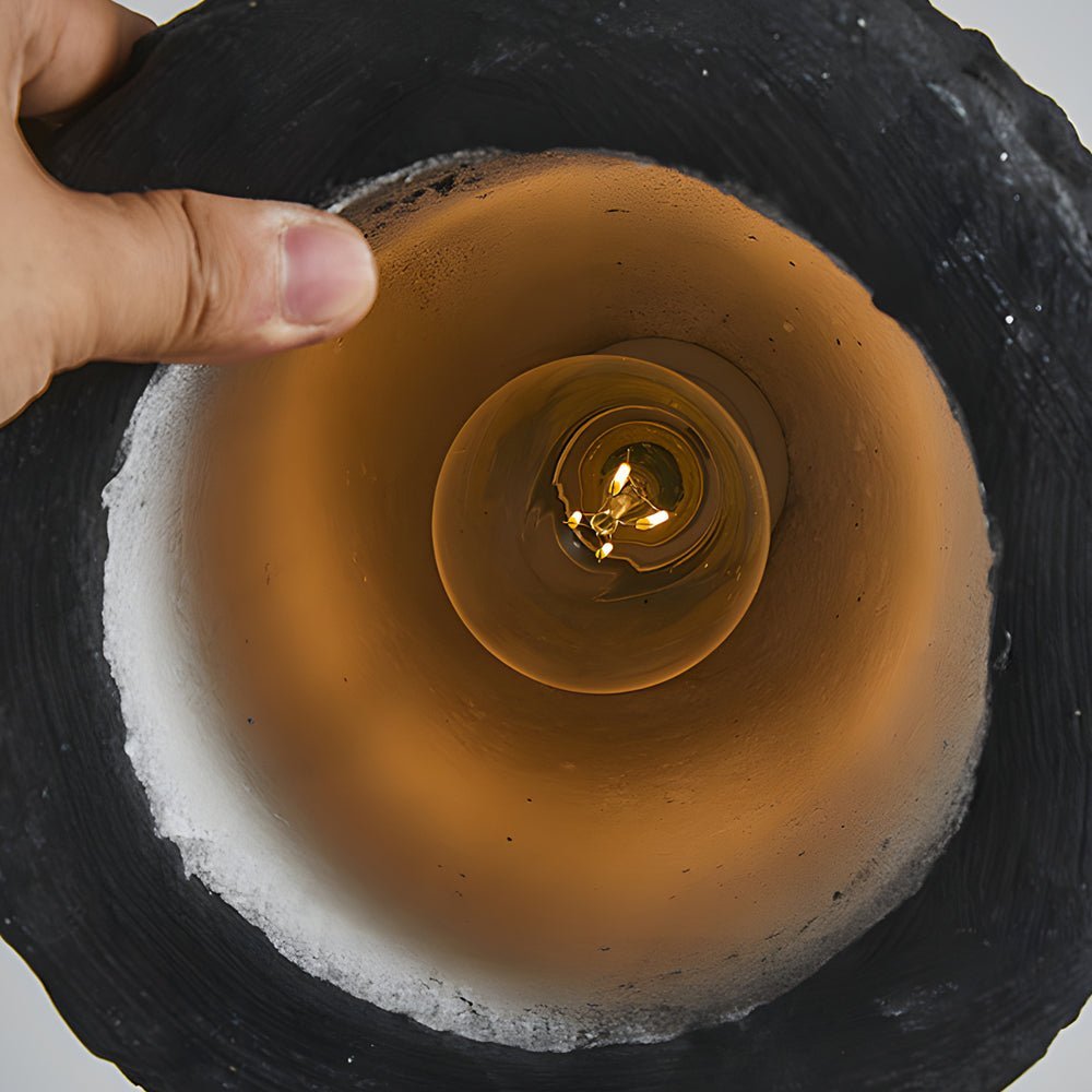 Handmade Sculpture HDPE Creative Wabi Sabi Japanese Style Pendant Light