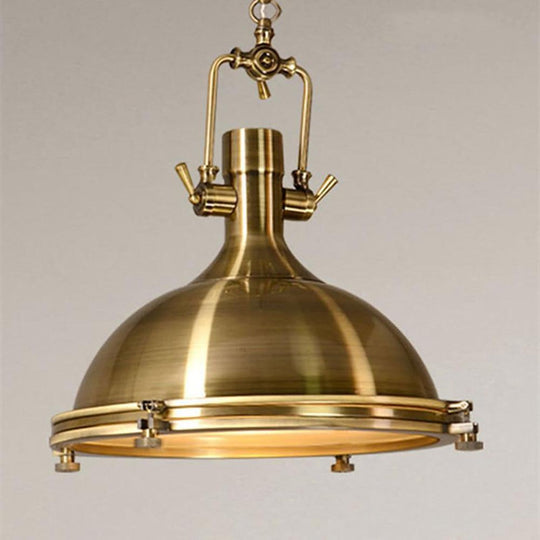Vintage Metal Lantern Design LED Industrial Pendant Lights Chandeliers