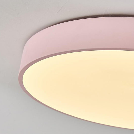 Ultra-thin Round LED Modern Ceiling Lights Flush Mount Lighting
