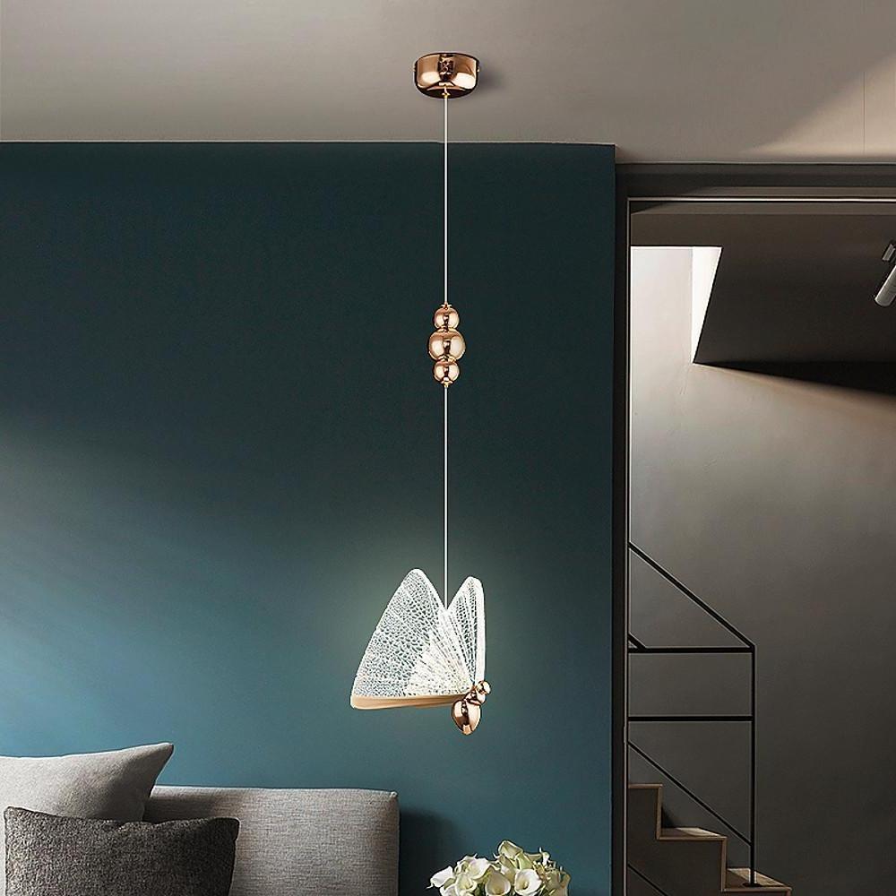 Butterfly Shaped Coastal LED Pendant Light