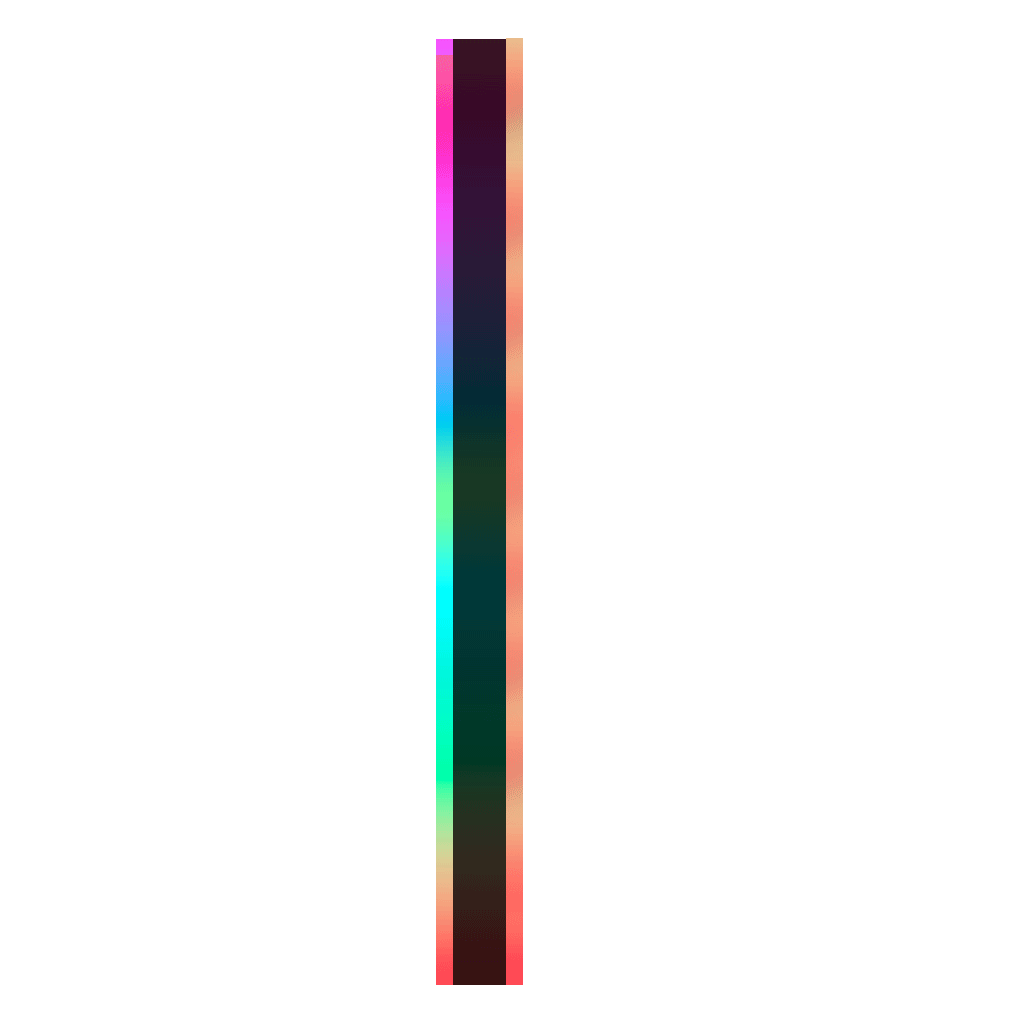 Long Linear Waterproof LED RGB Multi Color Modern Outdoor Sconces