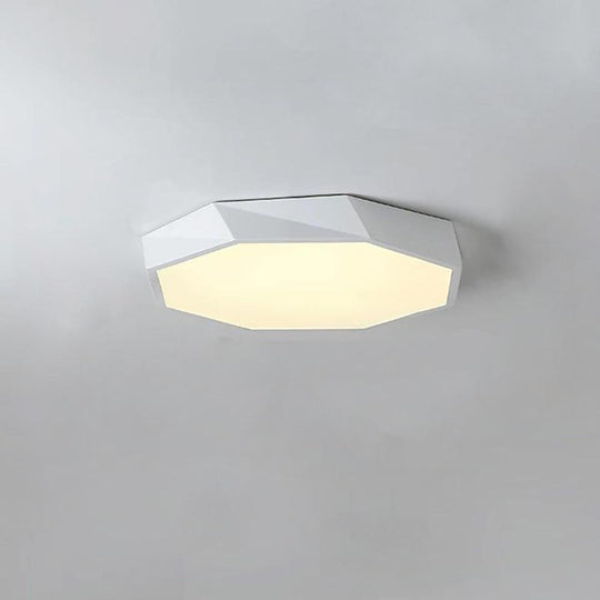 Geometric LED Modern Flush Mount Ceiling Light