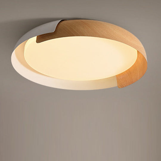 Minimalist LED Stepless Dimming Personality Round Ceiling Light