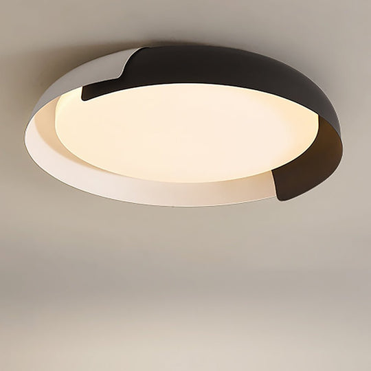 Minimalist LED Stepless Dimming Personality Round Ceiling Light