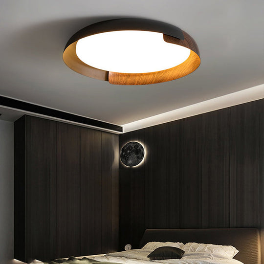 Minimalist LED Stepless Dimming Personality Round Ceiling Light