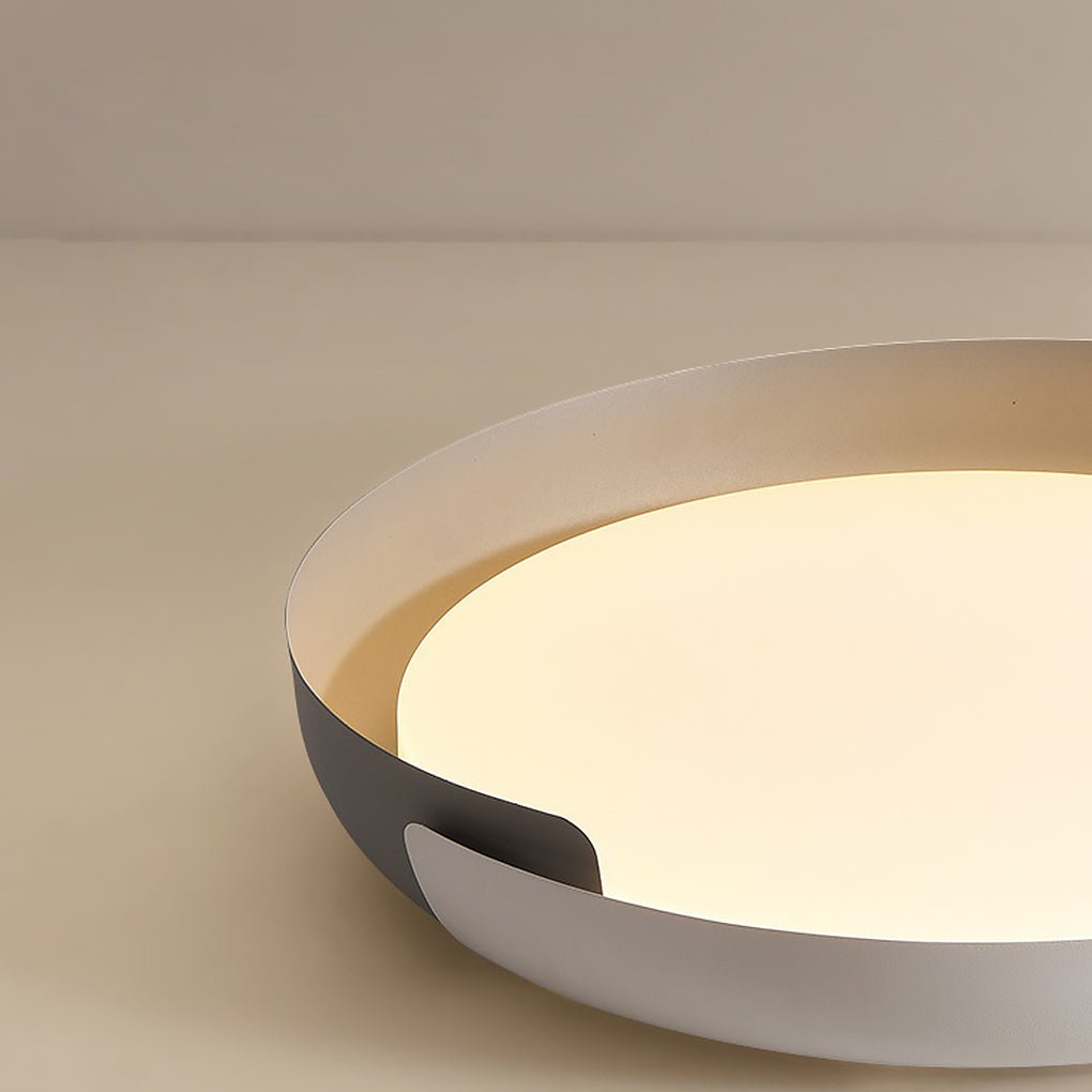Minimalist LED Stepless Dimming Personality Round Ceiling Light
