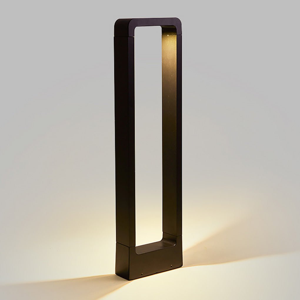 Rectangular COB LED Outdoor Path Lights Minimalist Durable &amp; Waterproof