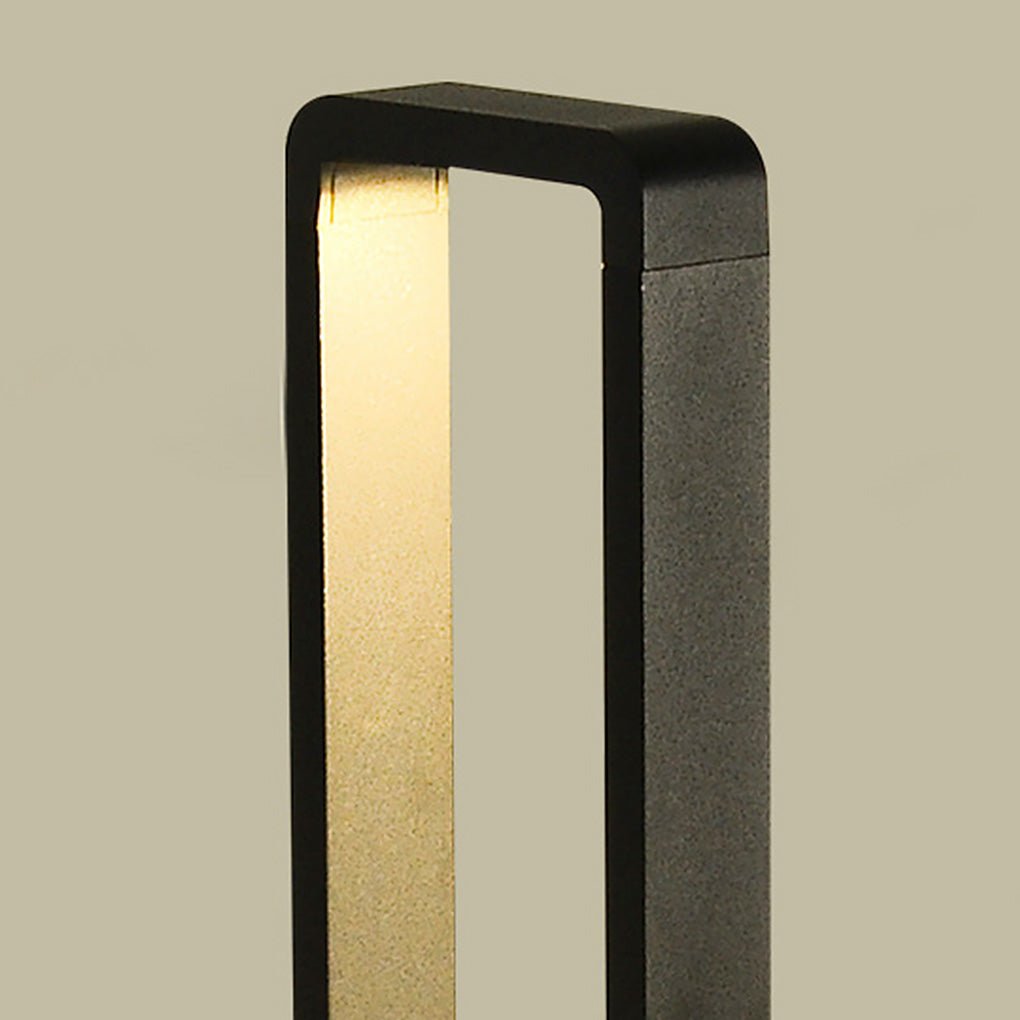 Rectangular COB LED Outdoor Path Lights Minimalist Durable &amp; Waterproof