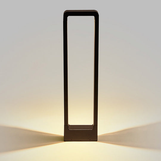 Rectangular COB LED Outdoor Path Lights Minimalist Durable &amp; Waterproof