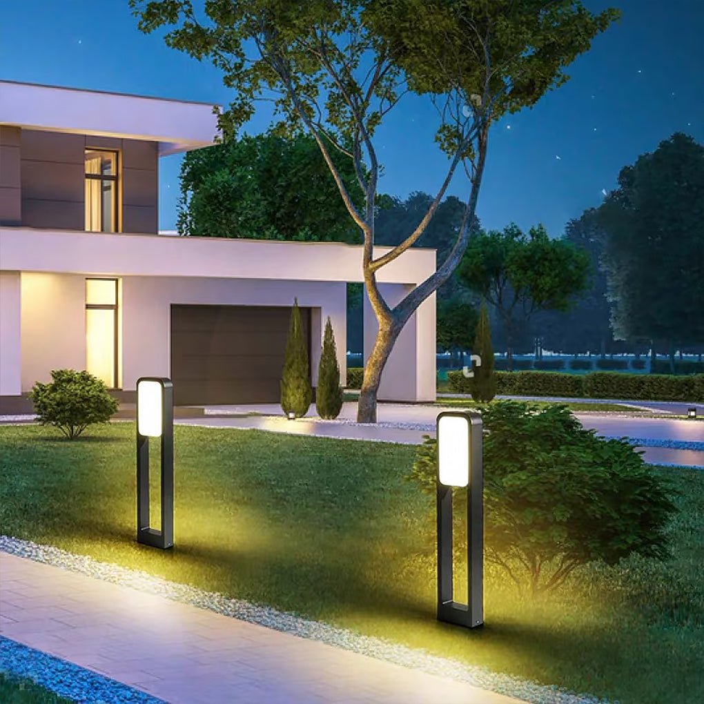Big Square Panel COB LED Path Light Dual Front &amp; Back Lighting