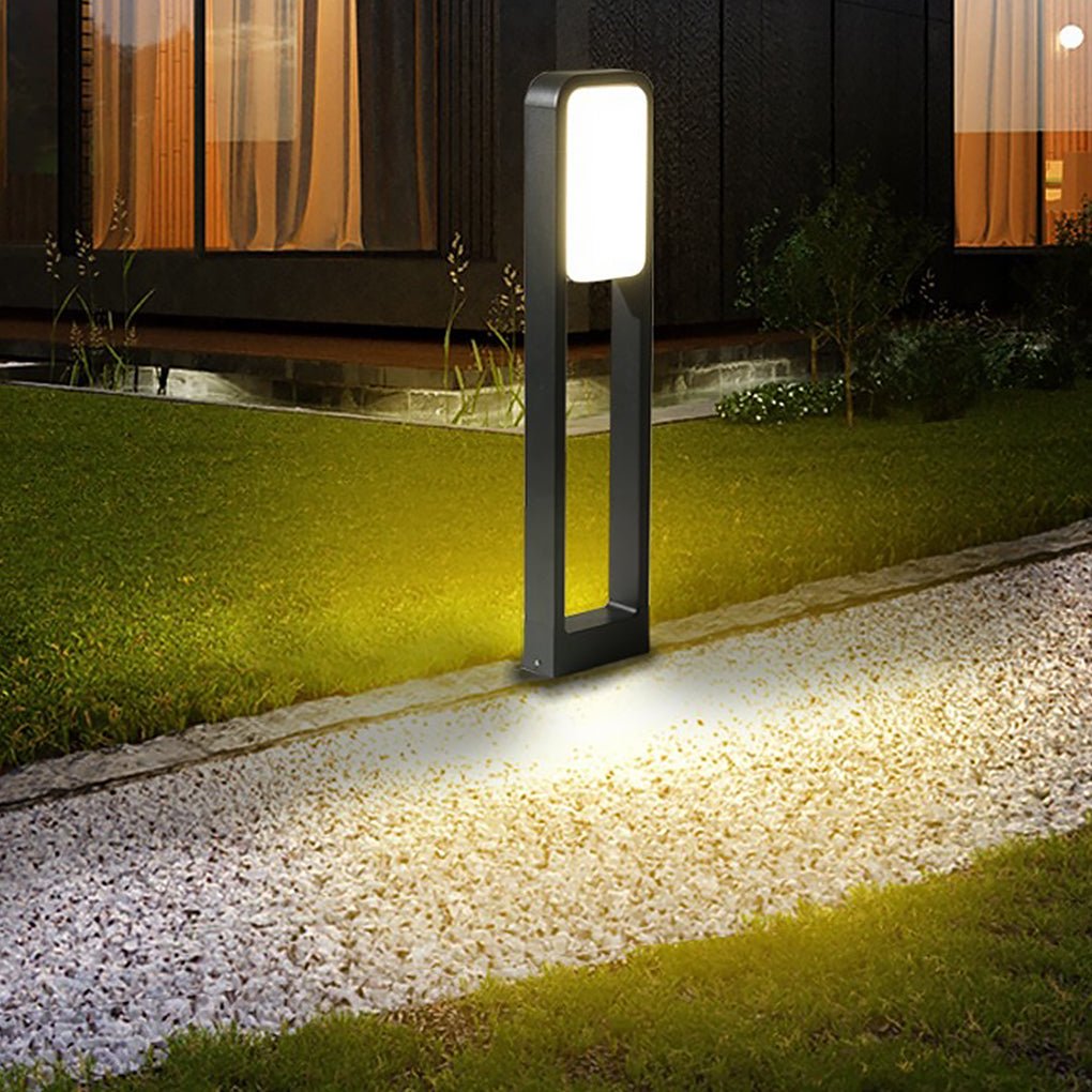 Big Square Panel COB LED Path Light Dual Front &amp; Back Lighting