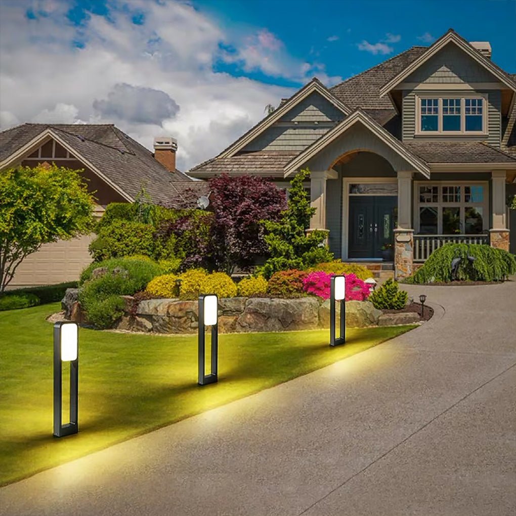 Big Square Panel COB LED Path Light Dual Front &amp; Back Lighting