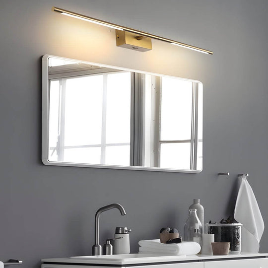 Modern Gold LED Bathroom Vanity Light – 23.6" &amp; 39.4"