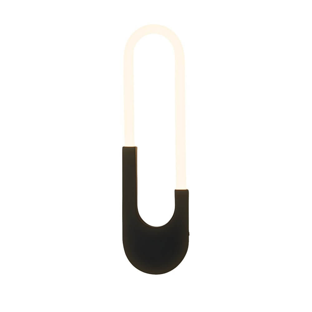 Modern Indoor Oval LED Wall Sconce – Gold or Black, 16&