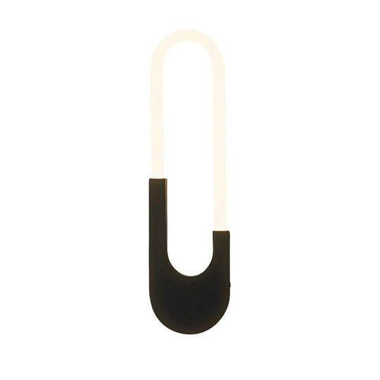 Modern Indoor Oval LED Wall Sconce – Gold or Black, 16&