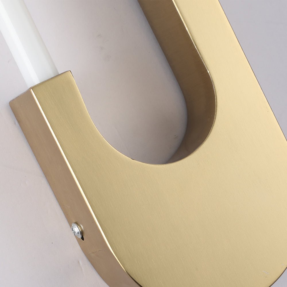 Modern Indoor Oval LED Wall Sconce – Gold or Black, 16&