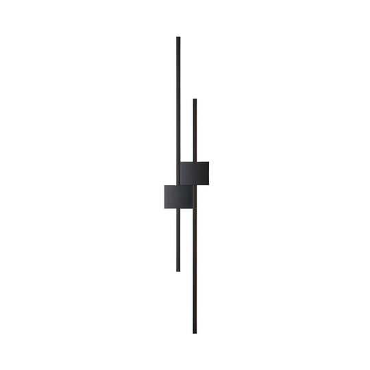 Modern Iron LED Linear Lights – Horizontal &amp; Vertical Wall Mounted