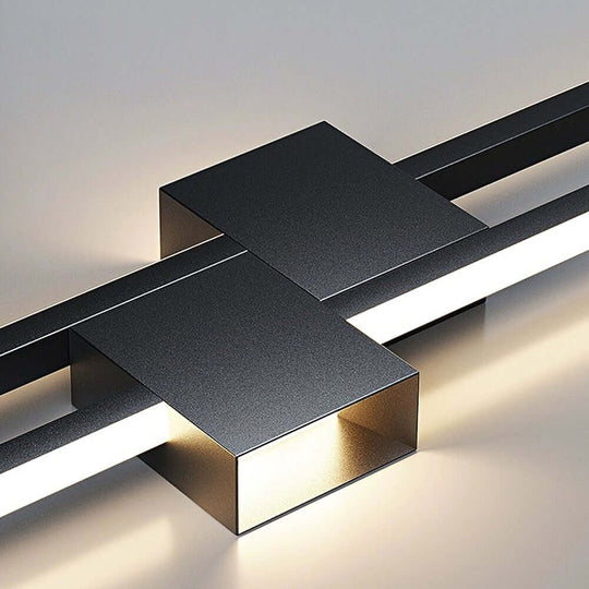 Modern Iron LED Linear Lights – Horizontal &amp; Vertical Wall Mounted