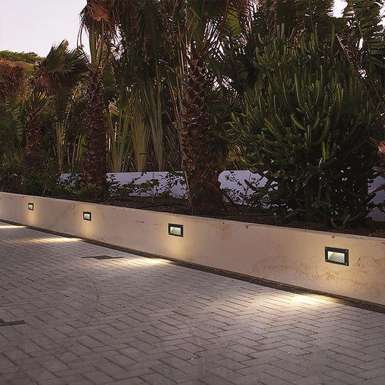Modern Minimalist Waterproof LED Embedded Step Light
