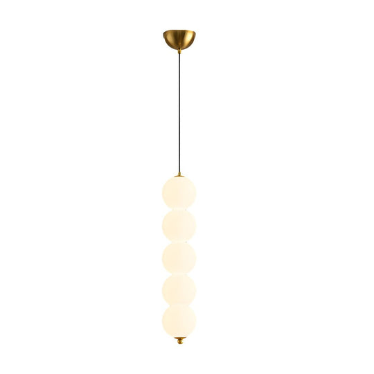 Modern Vertical Balls LED Pendant Light – Dimmable