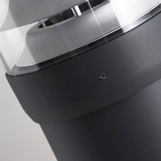 Modern Waterproof Outdoor Pathway Bollard Light for Villa Garden