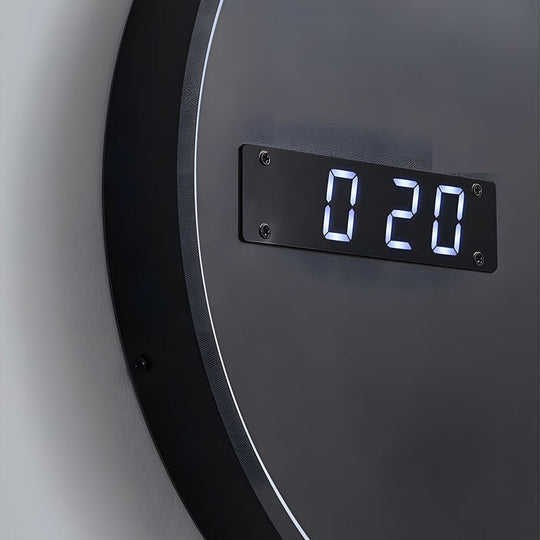Moon LED Wall Light with Digital Clock &amp; Astronaut Decor