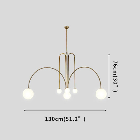 Industrial Modern Geometrical Dining Room Chandelier