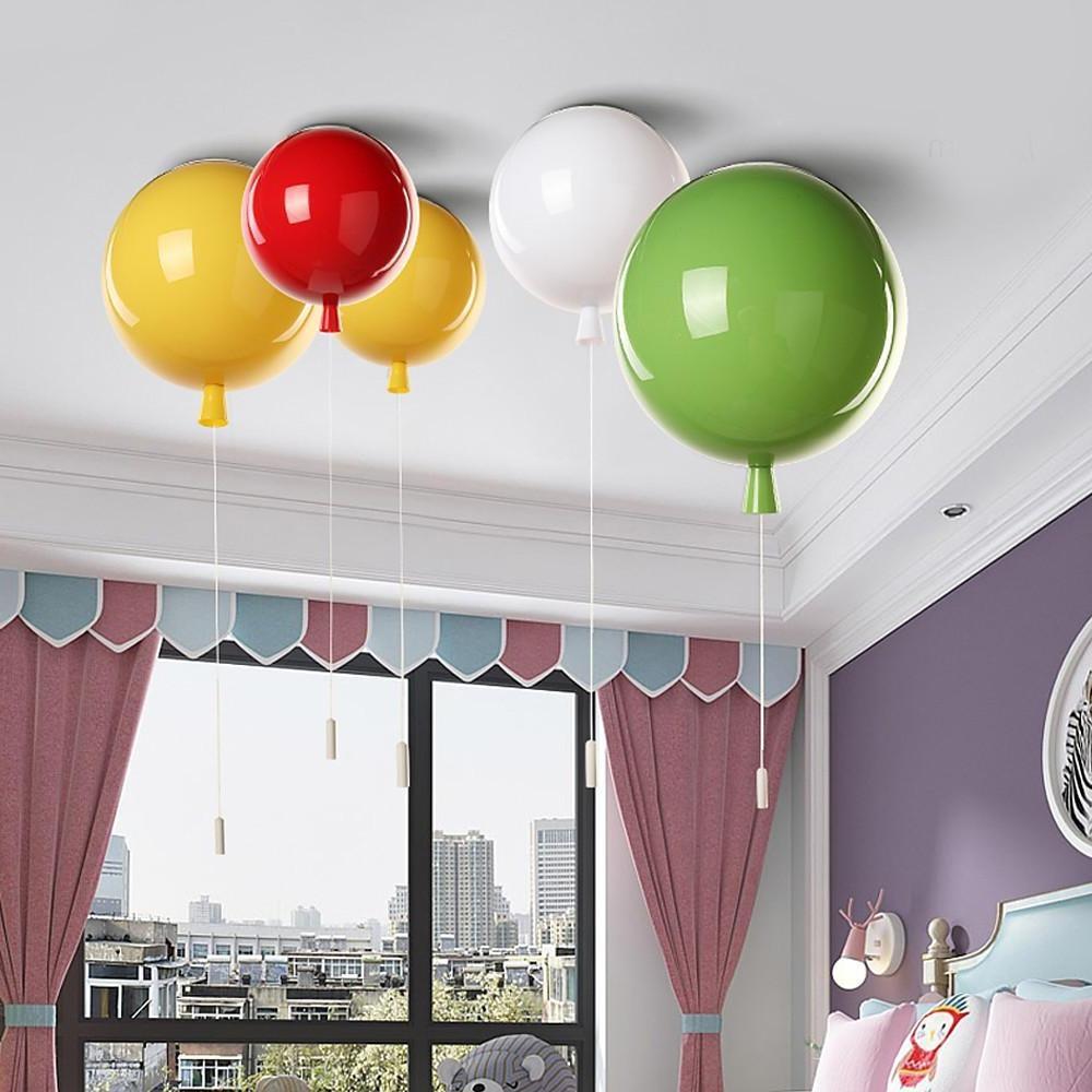 Acrylic Airballoon Shaped LED Flush Mount Ceiling Light