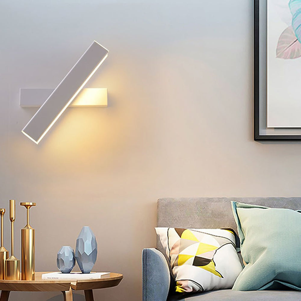 Nordic Minimalist 360° Rotatable LED Wall Lamp