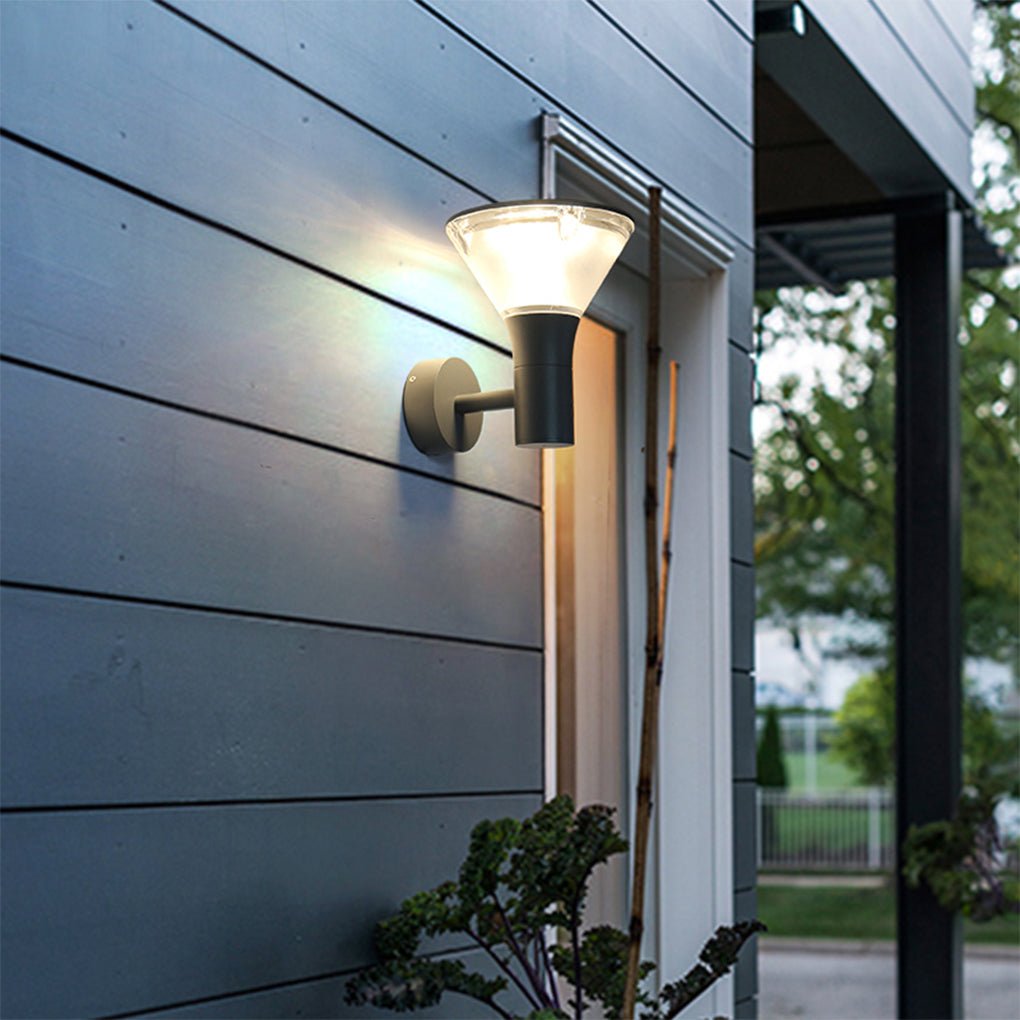 Versatile Round LED Nordic Outdoor Wall and Post Light