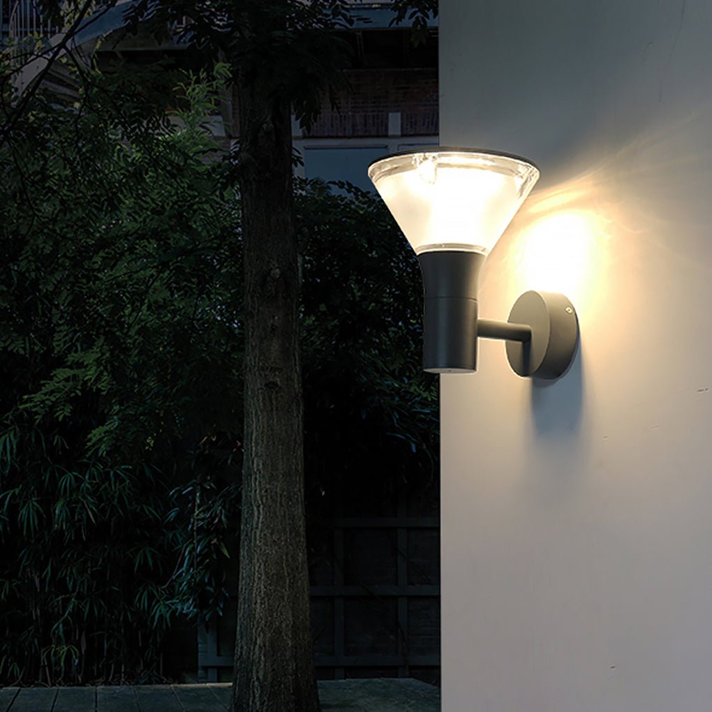 Versatile Round LED Nordic Outdoor Wall and Post Light
