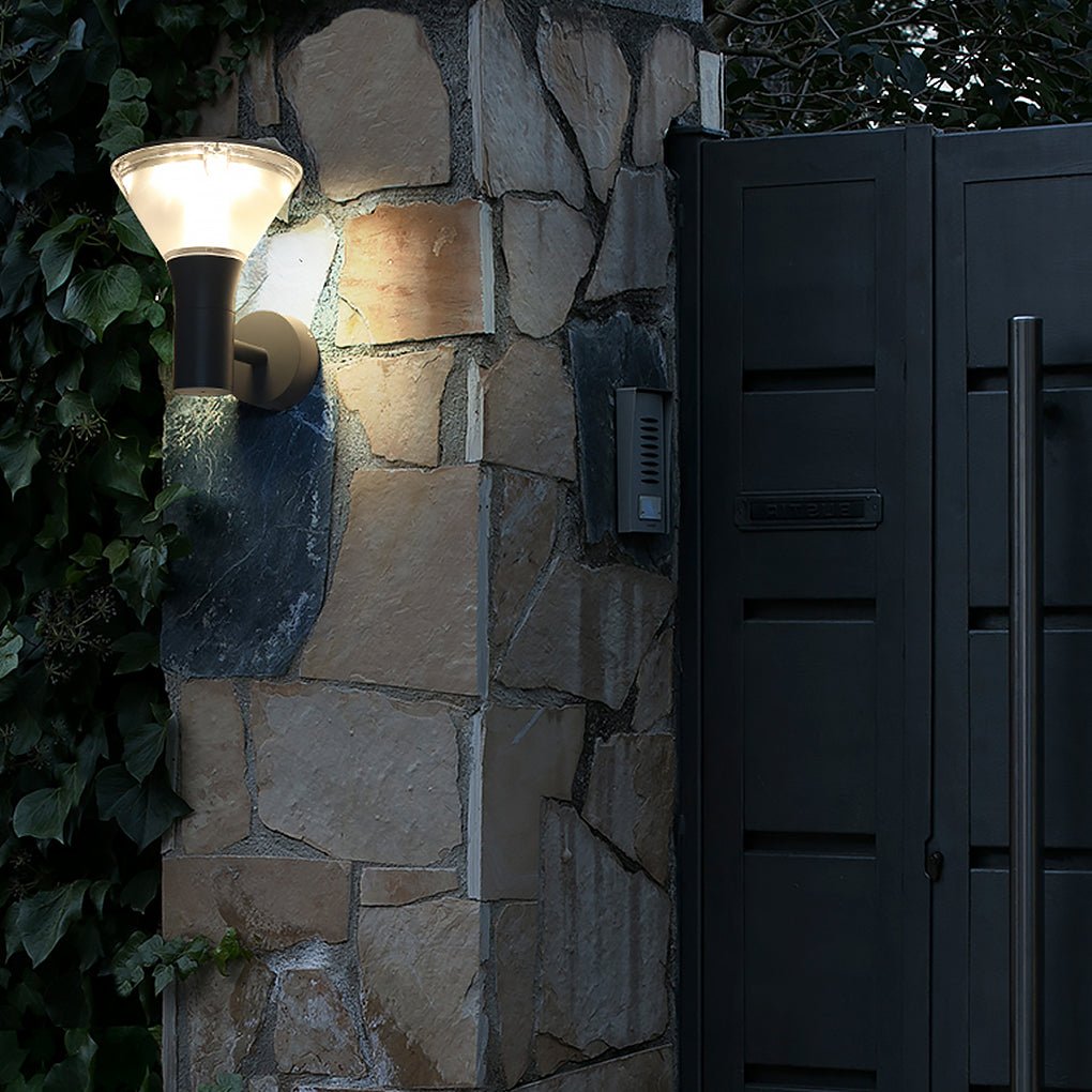 Versatile Round LED Nordic Outdoor Wall and Post Light