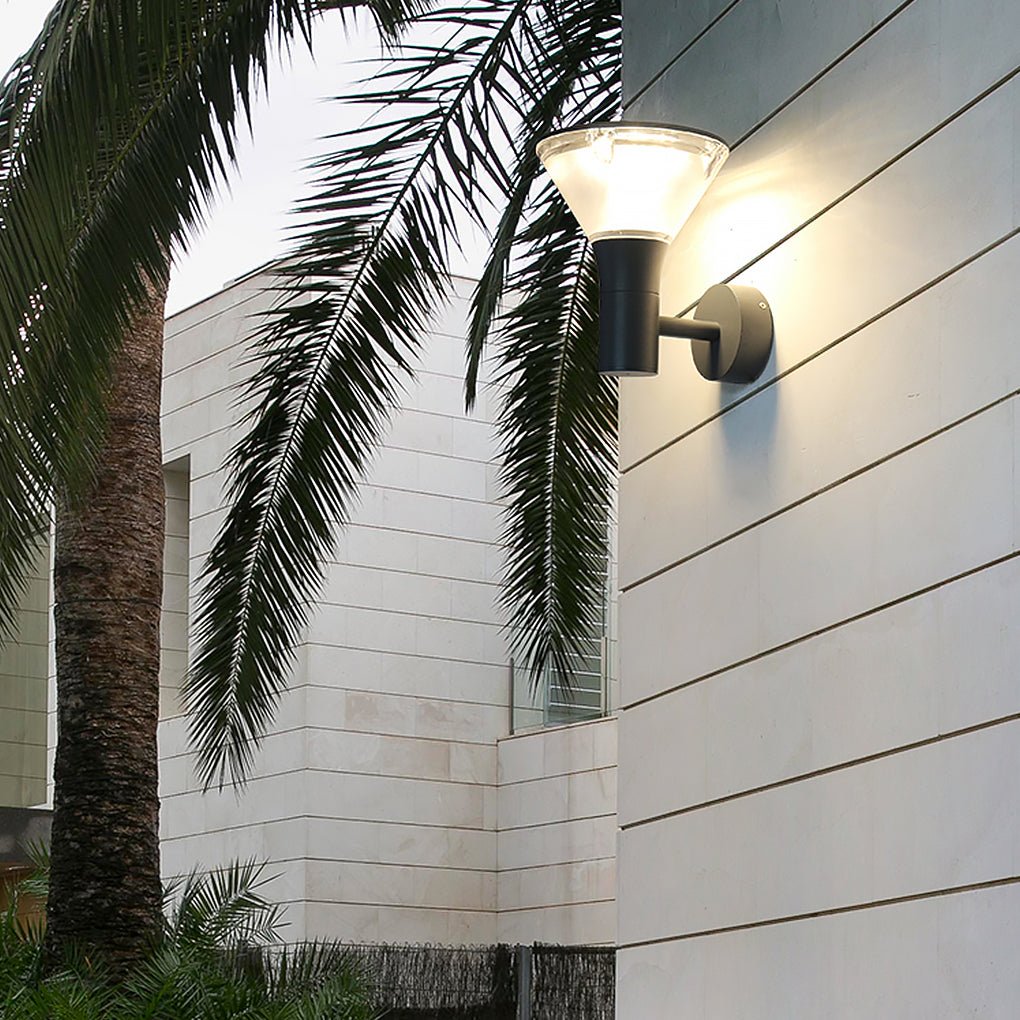 Versatile Round LED Nordic Outdoor Wall and Post Light