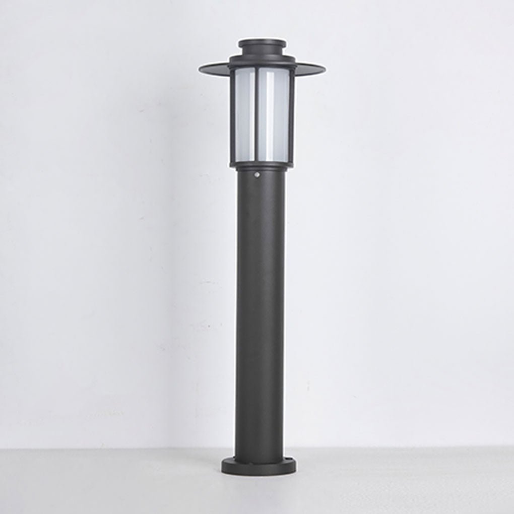 Sleek Cylindrical LED Outdoor Bollard Light Waterproof