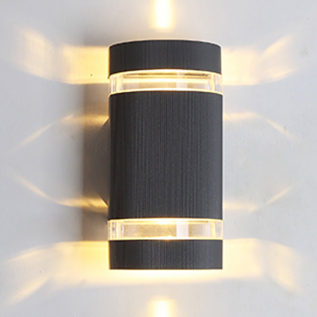 Modern Square &amp; Round Up and Down LED Wall Sconce