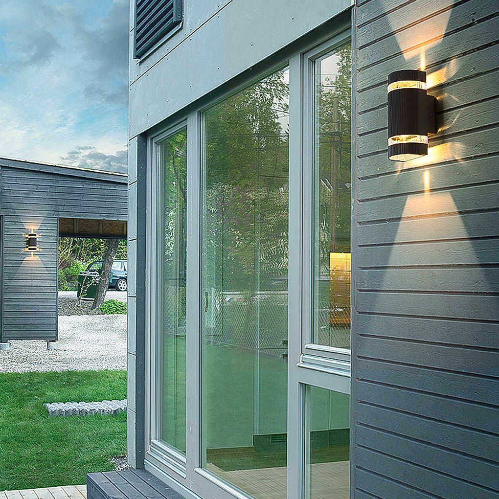 Modern Square &amp; Round Up and Down LED Wall Sconce