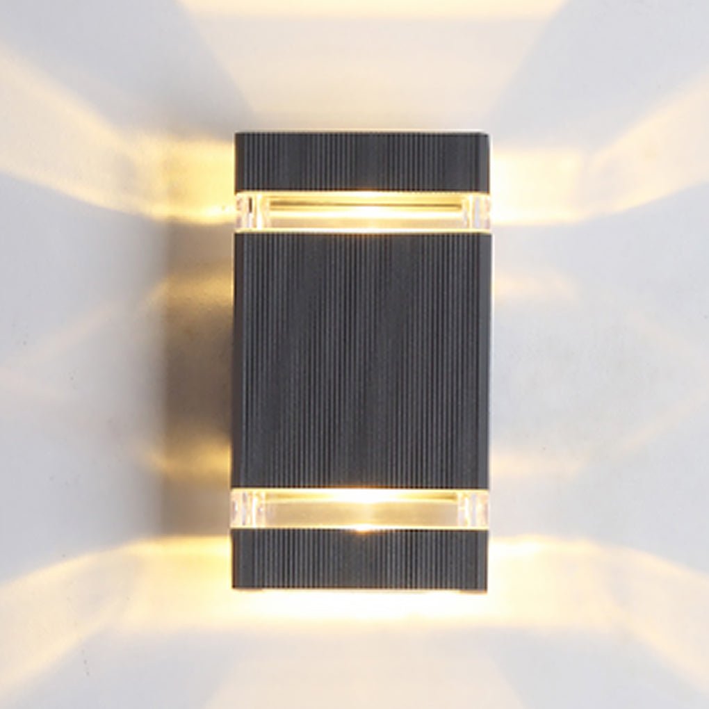 Modern Square &amp; Round Up and Down LED Wall Sconce