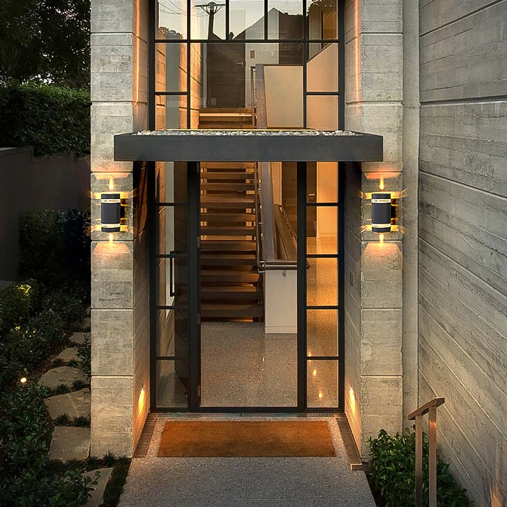 Modern Square &amp; Round Up and Down LED Wall Sconce