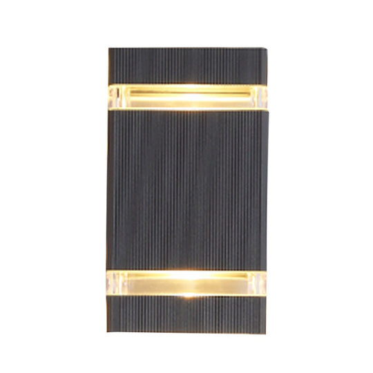 Modern Square &amp; Round Up and Down LED Wall Sconce